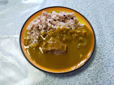 りんご♪¨̮⑅*⋆｡溶け込んで美味しいカレーライス